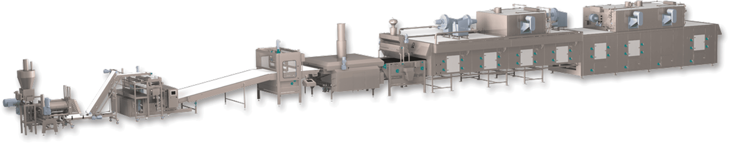 Snacks Machinery and Automation Processing Lines